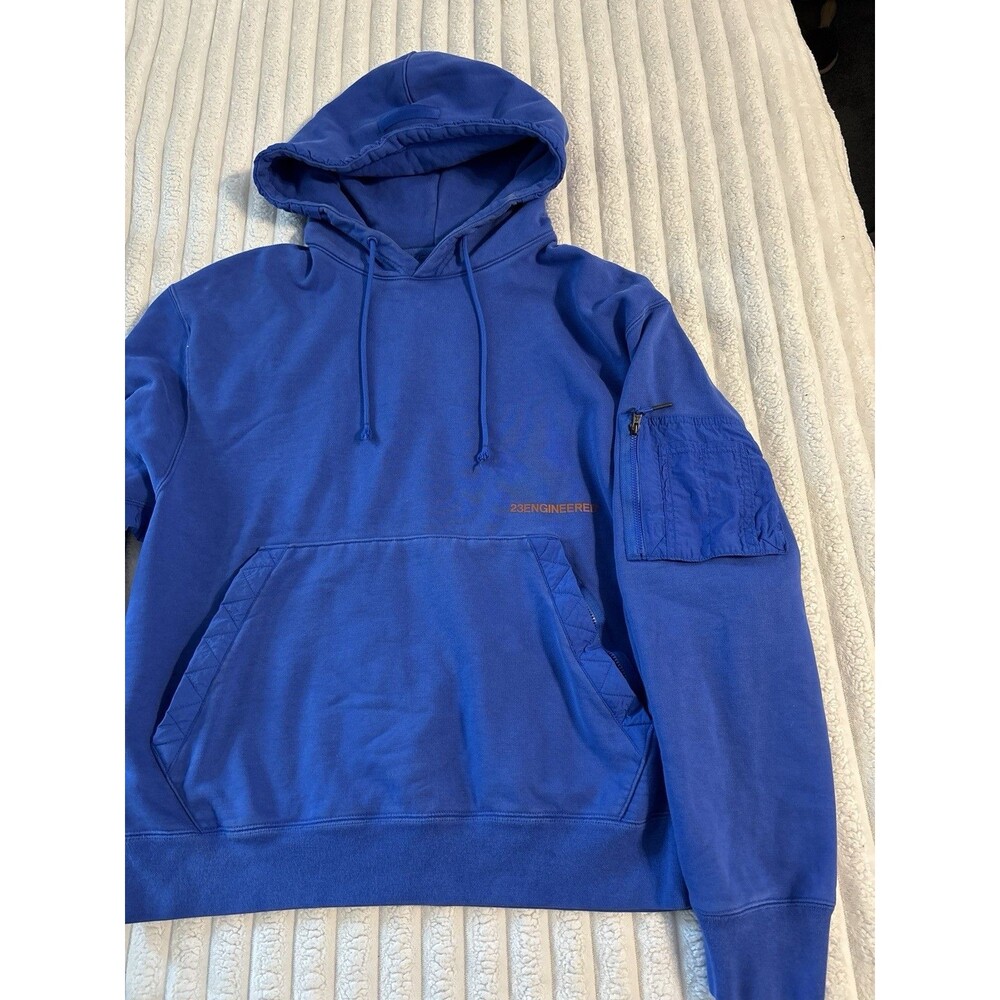 Nike Jordan 23 Engineered Heavy Weight Hoodie Hooded Sweatshirt Men’s Large Blue